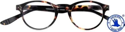Produktbild von I NEED YOU HANGOVER Panto G59300 havanna +1,00 dpt. Kunststoff