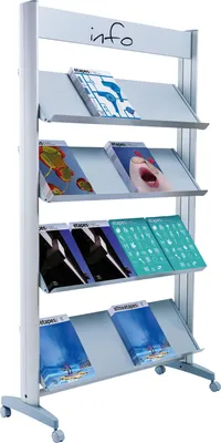 Produktbild von Paperflow Prospektständer 16.A4TM.35 Metall