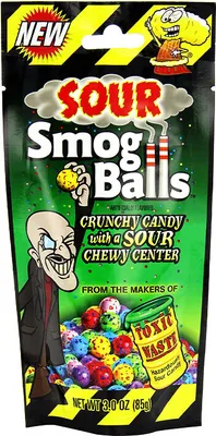 Produktbild von Toxic Waste Sour Smog Balls (16 x 85g)