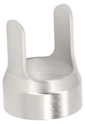 Produktbild von Plasmaschneidbrenner-Abstandsführung, doppelspitziges Verbrauchsmaterial aus Edelstahl 9-8281 für SL60 SL100