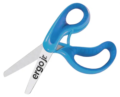 Produktbild von Bastelschere Westcott E-22002 Ergo Junior, 13 cm, blau, Softgrip, Stahl