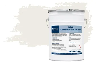 Image de Wixx Lasure Douglas UV+ - RAL 9010 | Blanc pur - 1L