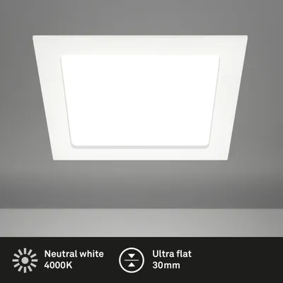 Image de LED Spot Encastrable 17 cm 12W 1200lm blanc