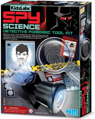 Zdjęcie produktu dla zestaw zabawek dla dzieci 4M Spy Science do badań kryminalistycznych
