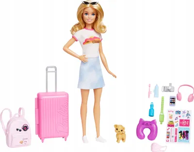 Immagine prodotto di MATTEL Barbie da viaggio HJY18