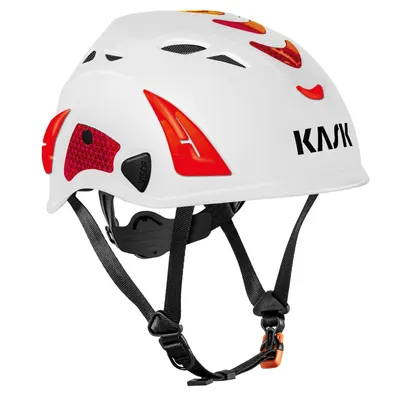 Immagine prodotto di Kask WHE00105-241 SuperPlasma AQ HI VIZ EN397 Bianco Rosso Casco di protezione