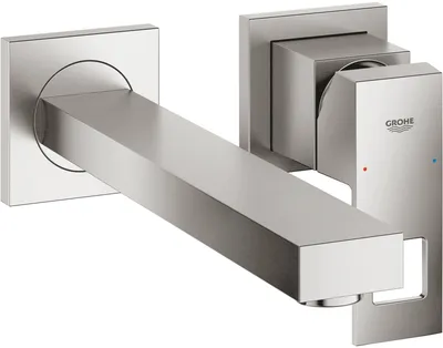 Immagine prodotto di Grohe Eurocube Mélangeur lavabo 2 trous, montage encastré, saillie 231mm, 23447DC0, 23447DC0