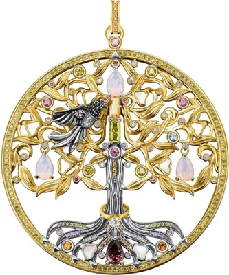 Produktbild von Thomas Sabo - PE918-547-7 - Anhänger - Damen - 925er Silber vergoldet