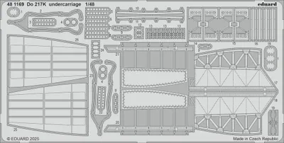 Produktbild von Eduard Accessories 481169 - 1:48 Do 217K undercarriage ICM - Neu