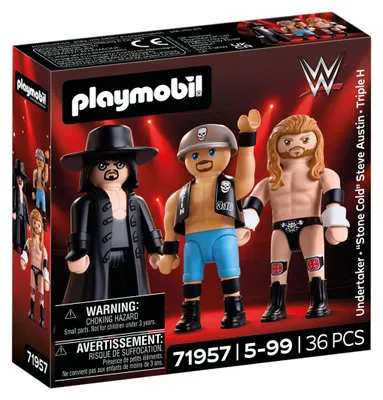 Immagine prodotto di PLAYMOBIL WWE® Set Multigiocatore "Era dell'Atteggiamento"