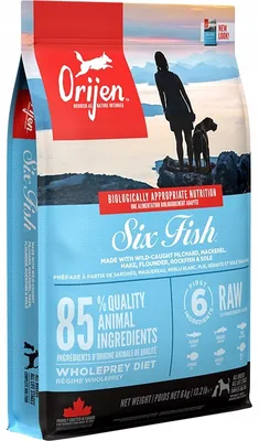 Produktbild von ORIJEN Six Fish - Trockenfutter für Hunde - 6kg