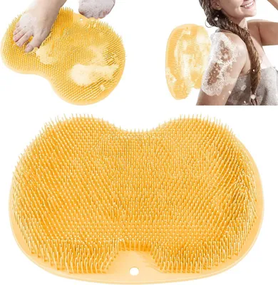 Image de Tapis de massage des pieds en silicone avec ventouses pour les soins des pieds & la relaxation