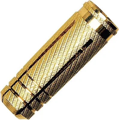 Produktbild von Messingdübel Ø12x32mm Anker, Dübel, Spreizdübel, Innengewindeanker, M10