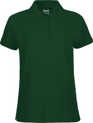 Produktbild von Neutral O22980 | Damen Classic Polo / 100% Fairtrade-Baumwolle - Farbe: Bottle Green - Größe: M
