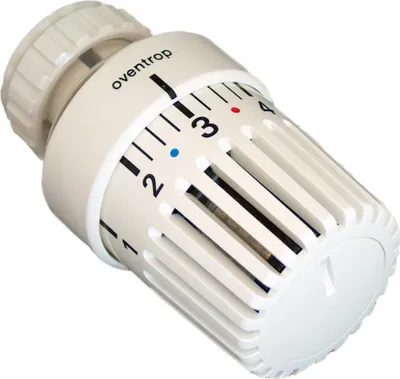 Image de Thermostat Oventrop Uni LD, avec sonde à liquide, finition : blanc, 1 pièce.