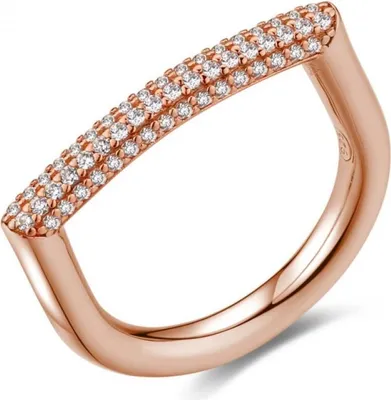 Immagine prodotto di Anelli da dito Rosato Rosé 18 Collezione Bianca - donna