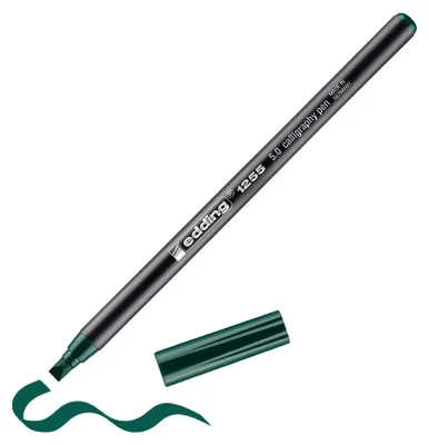 Image de edding 1255 Crayon de calligraphie vert bouteille 5 mm