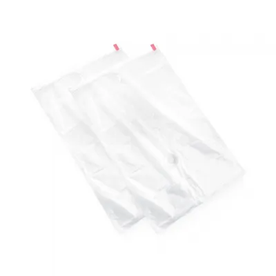 Zdjęcie produktu dla Compactor RAN3594, Miękka torba do przechowywania odzieży, Przezroczysty, Nylon, Polietylen, S, Zamek błyskawiczny, 40 cm