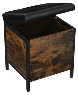 Immagine prodotto di Panca con spazio contenitore Vasagle Pronty, color marrone e nero