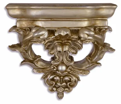 Produktbild von Casa Padrino Barock  Wandkonsole Antik Silber 29 x 26,8 x H.13,6  - Hotel Möbel