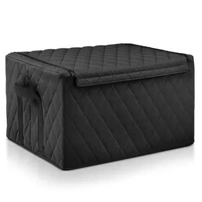 Produktbild von reisenthel storagebox L, Aufbewahrungsbox, Recycling-Polyestergewebe, Rhombus Black, 60 L, FT7059
