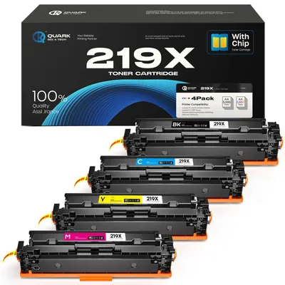 Image de Kit de toner compatible avec HP 219X pour imprimantes laser couleur
