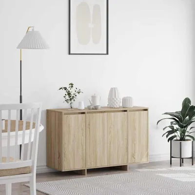 Produktbild von vidaXL Sideboard Sonoma-Eiche 120 x 41 x 75 cm Holzwerkstoff