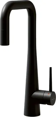 Produktbild von Villeroy & Boch Armatur Wasserhahn Konic 92860006 Edelstahl massiv Matt Black Hochdruck Ausziehbare Brause - inkl.