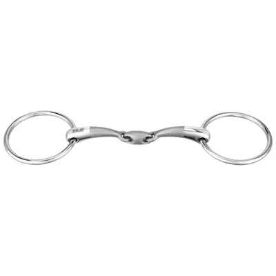 Produktbild von Sprenger Gebiss Wassertrense Satinox doppelt gebrochen 14mm, Größe Gebiss:125mm