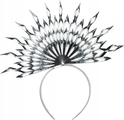Produktbild von Schneeflocken-Stirnband, 30 x 28 cm, silber