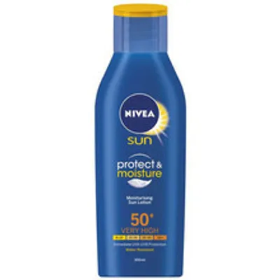 Produktbild von Nivea Sun Lotion Protect & Moisture SPF50+ 200ml