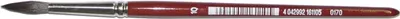Produktbild von MAIER PINSEL 16116 Haarpinsel Aquarell Größe 16 rot