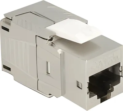 Produktbild von Delock Keystone Modul RJ45 Buchse Cat.6A werkzeugfrei