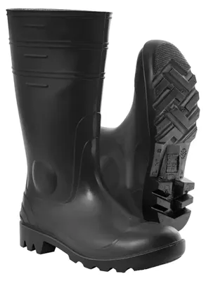Produktbild von Sir Safety UB40 GOREX Sicherheitsstiefel S5 PVC mit Stahlkappe und Stahlzwischensohle, 46, Schwarz