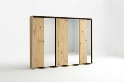 Produktbild von Mia 29 Kleiderschrank mit Spiegel – Artisan - 250 x 62 x 215 cm
