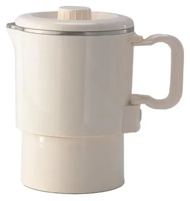 Produktbild von Reisewasserkocher - Elektrisch faltbar - 316 Edelstahl - Tragbares abnehmbares Design - Zweistufige Heizung - Schnelles Aufheizen - Teekocher