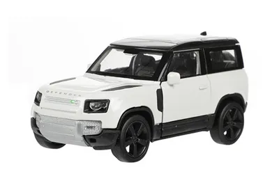 Image de LAND ROVER 2020 Defender Modèle réduit de voiture tout-terrain en métal Voiture jouet Enfants Cadeau 12 (Blanc)