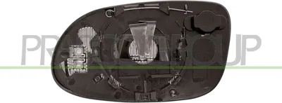 Produktbild von PRASCO Spiegelglas Außenspiegel Rechts passend für MERCEDES-BENZ A-Klasse (W168) Beheizbar Asphärisch ME3207523