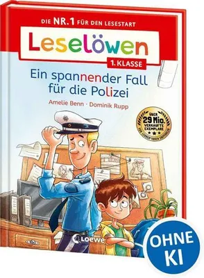 Produktbild von Leselöwen 1. Klasse - Ein spannender Fall für die Polizei