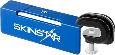 Image de SKINSTAR File Guide Équerre de bord en aluminium Équerre de limage avec pince à lime - Taille : SKINSTAR 87