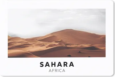 Produktbild von MuchoWow® Schreibtischunterlage Afrika - Sand - Natur 60x40 cm - XXL Mauspad - Großes Mauspad