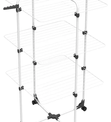 Immagine prodotto di Vileda Modular 3: stendibiancheria a torre a 3 livelli, pieghevole, per interni ed esterni