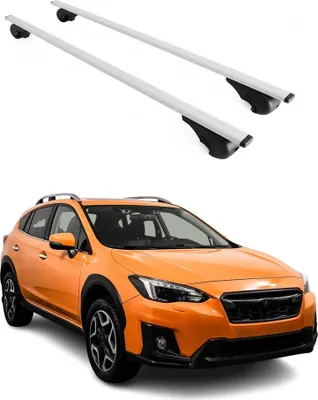 Obrázok produktu pre Priečne strešné nosiče pre Subaru XV 2011–2017, farba strieborná