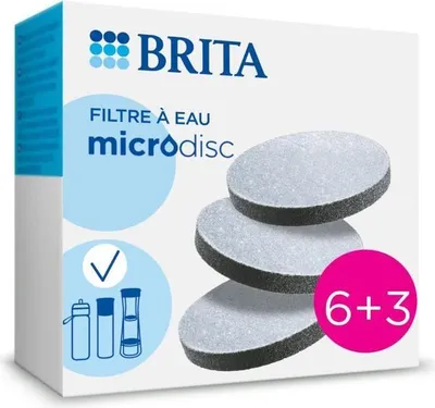 Obrázok produktu pre Filtračné vložky BRITA MicroDisc, balenie po 9 kusoch, filtračná kapacita na 9 mesiacov