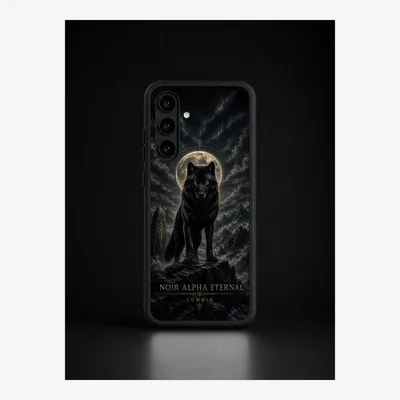 Zdjęcie produktu dla Etui do telefonu Samsung S24 Plus, pokrowiec ochronny z motywem wilka – LUNØIR ©
