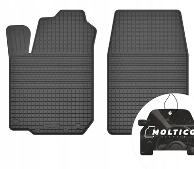 Imagen del producto de Alfombrillas de goma para elantera con borde, aptas para todo tipo de clima, para Hyundai i10 I (2007-2013)