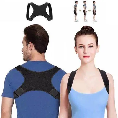Image de Jumada's – Améliorez votre posture avec le correcteur dorsal de Jumada – Pour une correction parfaite de la posture – Convient aux hommes et aux femmes – Taille unique !