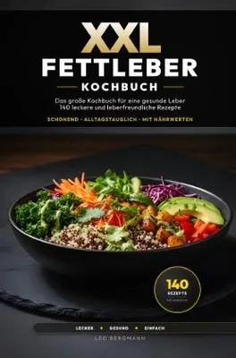 Produktbild von XXL Fettleber Kochbuch für Senioren