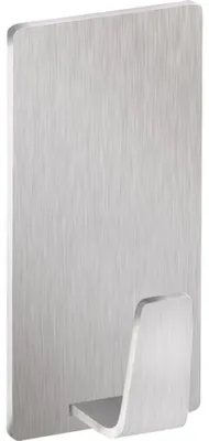 Produktbild von TESA 59780-00000, Drinnen, Handtuchhaken, Edelstahl, Edelstahl, Klebestreifen, 1 kg