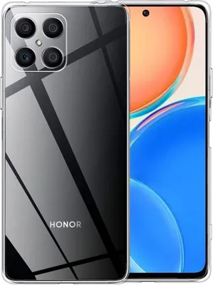 Image de Etui Honor X8, Etui de protection en TPU souple et transparent pour Honor X8